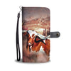 Texas Longhorn Cattle (Cow) Print Wallet Case