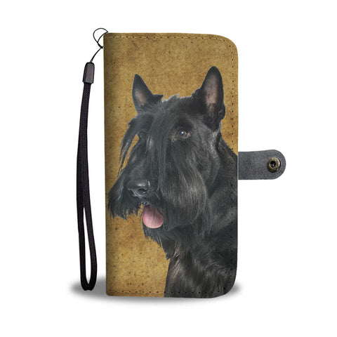 Scottish Terrier Print Wallet Case