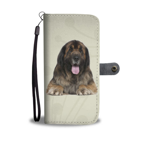 Amazing Leonberger Dog Print Wallet Case