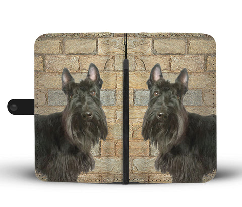 Scottish Terrier Print Wallet Case