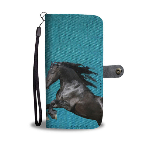 Amazing Andalusian Horse Print Wallet Case