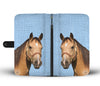 Lovely Quarter Horse Print Wallet Case