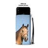 Lovely Quarter Horse Print Wallet Case