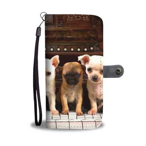 Chihuahua Puppies Print Wallet Case