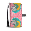 Lovely Blue Headed Parrot Print Wallet Case