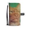 LaPerm Cat Print Wallet Case