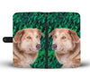 Amazing Aidi Dog Pattern Print Wallet Case