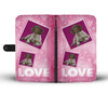 German Shorthaired Pointer with Love Print Wallet Case