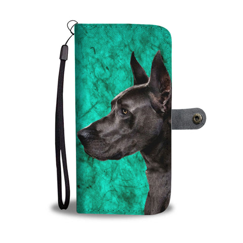 Great Dane Dog Art Print Wallet Case