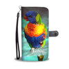 Lories And Lorikeets Parrot Print Wallet Case