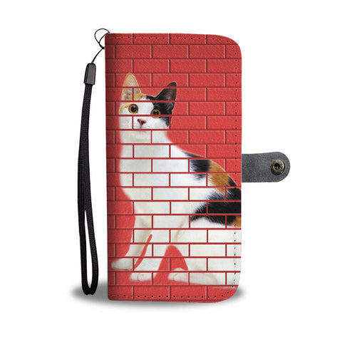 Japanese Bobtail Cat Print Wallet Case