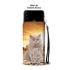 British Shorthair Cat Print Wallet Case