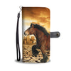 Belgian Horse Print Wallet Case