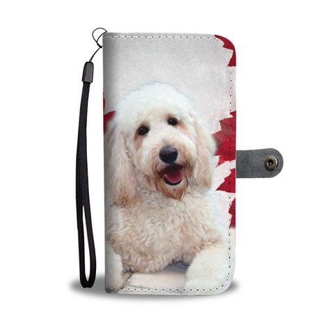 Cute Goldendoodle Print Wallet Case