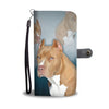 Pit Bull Terrier Print Wallet Case