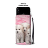 Bichon Frise Puppies Print Wallet Case