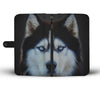 Amazing Siberian Husky Dog Art Print Wallet Case