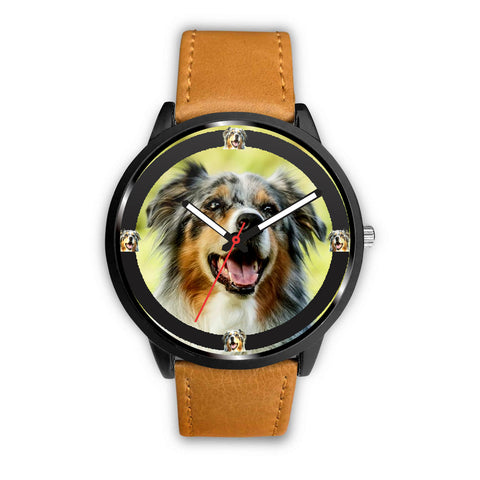 Australian Shepherd print Wrist watch