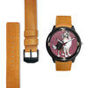 Australian Shepherd Art Print Wrist watch