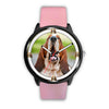 Basset Hound Dog Print Wrist watch
