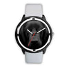 Black Labrador Retriever Dog Print Wrist watch