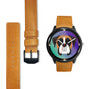 Boxer Dog Art Print Wrist watch