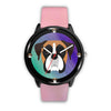 Boxer Dog Art Print Wrist watch