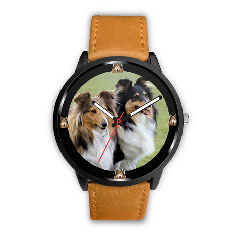 Rough Collie Dog Print Wrist watch