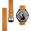 Doberman Pinscher Dog Art Print Wrist watch