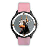 Doberman Pinscher Dog Art Print Wrist watch