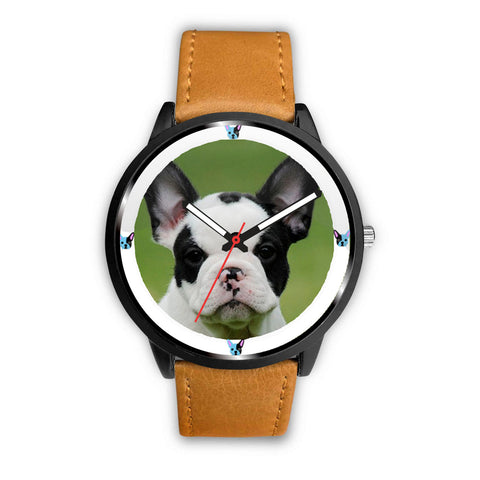 French BullDog Print Wrist watch