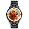 Golden Retriever Dog Print Wrist watch