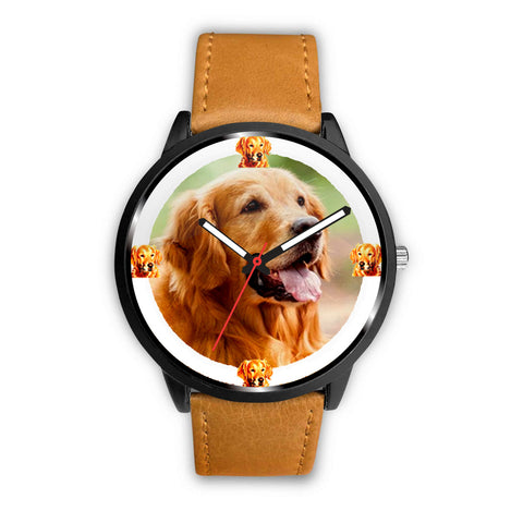 Golden Retriever Dog Print Wrist watch