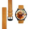 Golden Retriever Dog Print Wrist watch