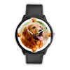 Golden Retriever Dog Print Wrist watch