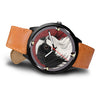 Japanese Chin Dog Art Print Wrist watch