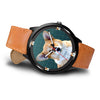 Pembroke Welsh Corgi Dog Print Wrist watch