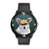 Pembroke Welsh Corgi Dog Print Wrist watch