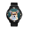 Pembroke Welsh Corgi Dog Print Wrist watch