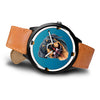 Rottweiler Dog Art Print Wrist watch