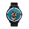 Rottweiler Dog Art Print Wrist watch