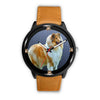 Rough Collie Dog Art Print Wrist watch