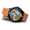 Rough Collie Dog Art Print Wrist watch