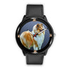 Rough Collie Dog Art Print Wrist watch