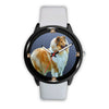 Rough Collie Dog Art Print Wrist watch