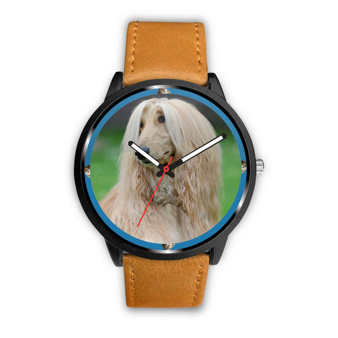 Afghan Hound Dog Print Wrist watch