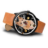 Norwich Terrier Dog Paws Print Wrist watch