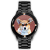 Lovely Pembroke Welsh Corgi Dog Print Wrist watch