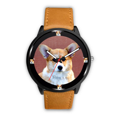 Lovely Pembroke Welsh Corgi Dog Print Wrist watch