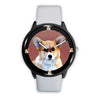 Lovely Pembroke Welsh Corgi Dog Print Wrist watch